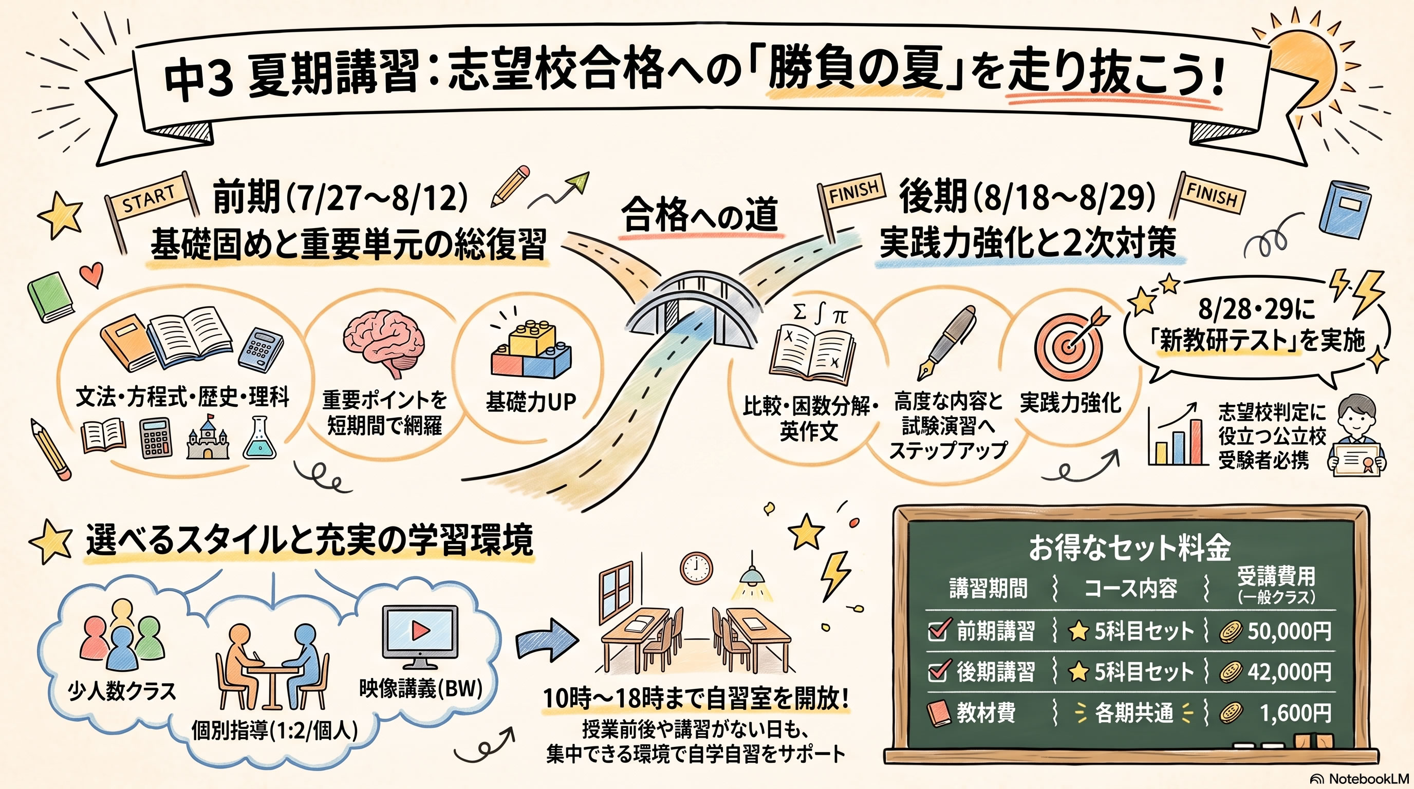 夏期講習特別講座